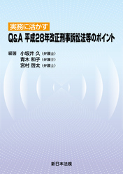 実務に活かす Q&A 平成28年改正刑事訴訟法等のポイント