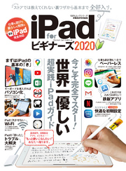 １００％ムックシリーズ iPad for ビギナーズ 2020